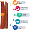 icrokus, bully, sticks, dogs, 100, natural, 6-inch, beef, pizzle, long-lasting, dog, chews, high--protein, low--fat, stick