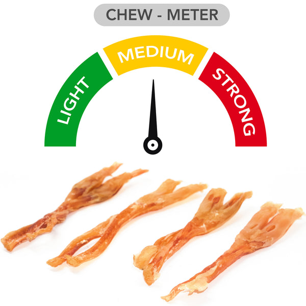 icrokus, beef, tendon, chews, dogs, 7-11, inch, high-protein, 100, tendons, promotes, healthy, skin, coat, rawhide, alternative, long, lasting, dog, small, medium, large, 10, pc